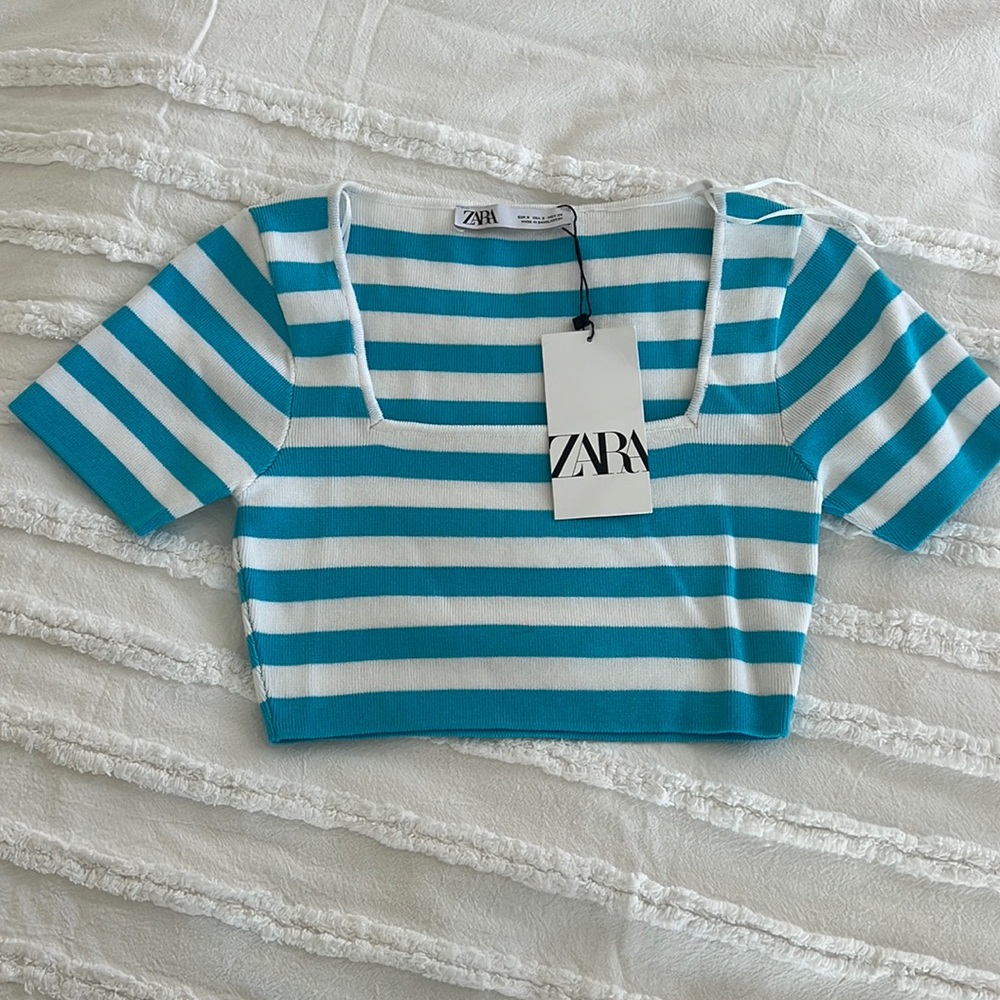 Zara NWT crop top